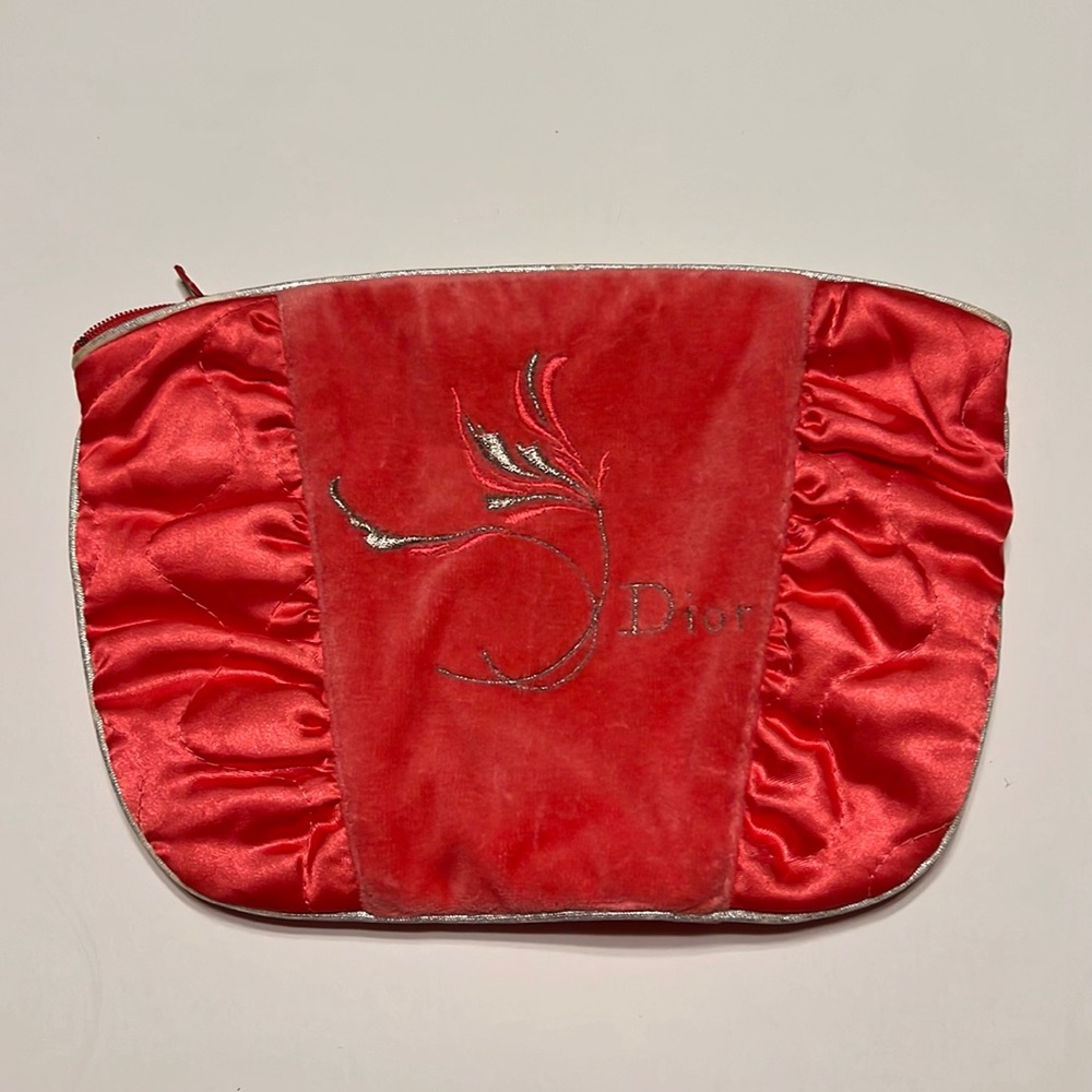 Vintage Dior Embroidered Pouch